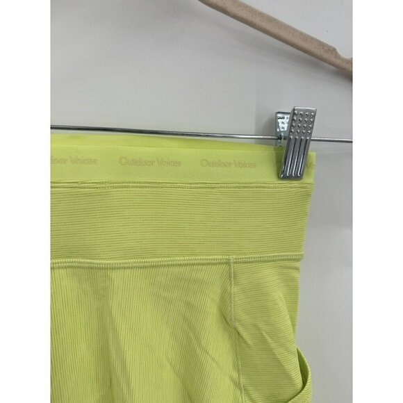 Outdoor Voices Bike Short Women XXS Highlighter Margarita Athletic Thrive 5” NEW - Picture 7 of 9